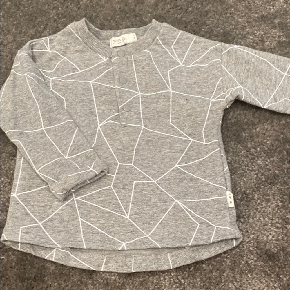 Miles the label (Miles Baby) boys shirt 18m